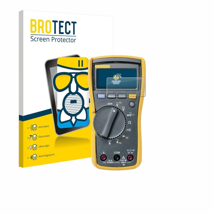 BROTECT - Screenprotector voor Fluke MultiMeter 115 - Folie Beschermfolie Beschermglas matte