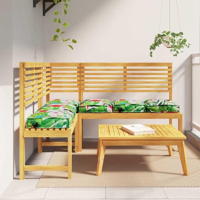 vidaXL Kussen 6 st Oxford Stof Multikleur 40 x 40 x 8 cm