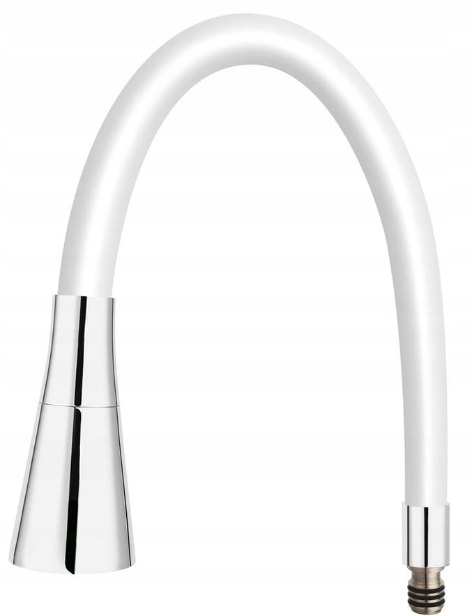 Ferro Elastico II Keukenmengkraan Uitloop Wit W101WB
