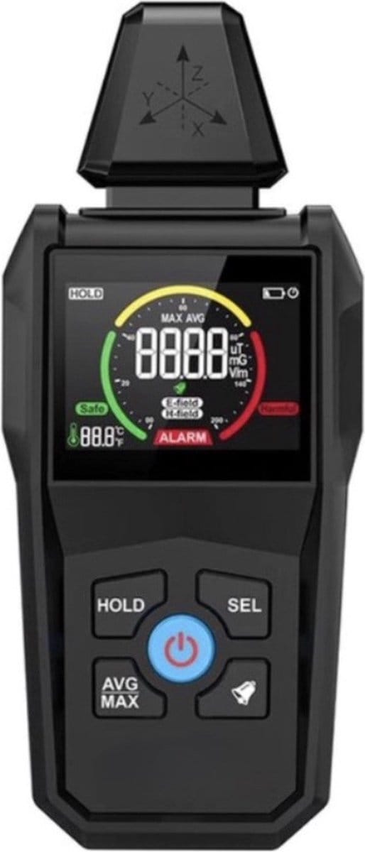 stralingsmeter-stralingsdetector-K2 Meter - Geigerteller - Emf Meter - Stralingsmeter