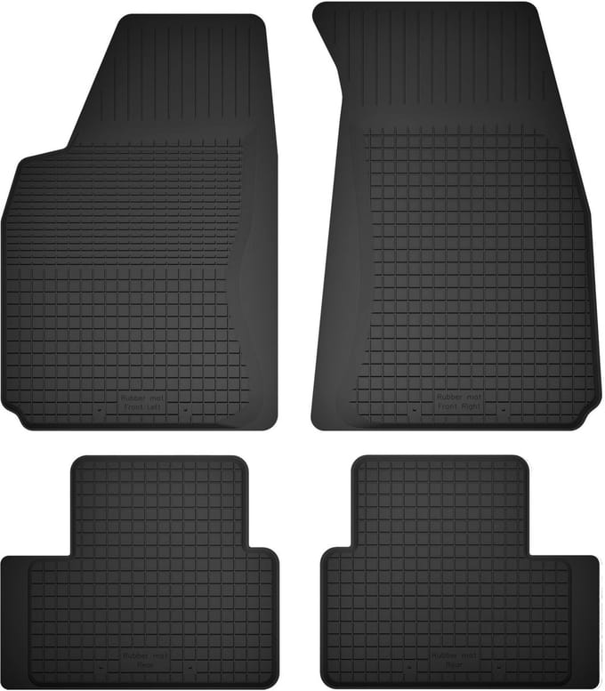 Wielganizator BasicProtect Serie - Rubber Auto Matten - Honda CR-Z Coupe - 2010-2016 - Universeel
