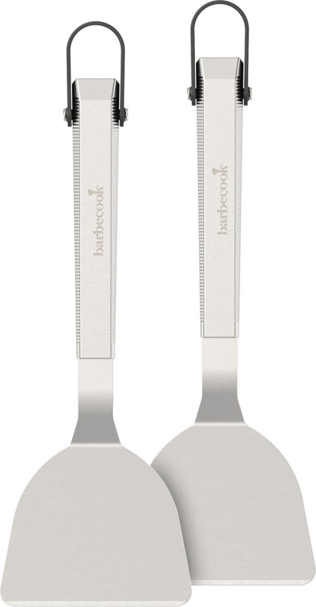 Barbecook Premium set van plancha spatels uit rvs 33cm