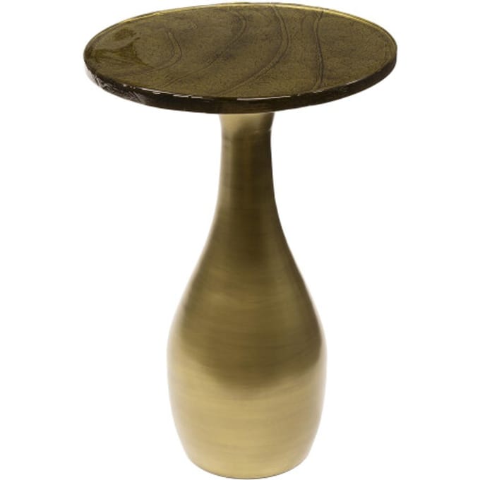 Hoyz Collection - Bijzettafel Eclipse Druppel M - Goud Antiek Finish