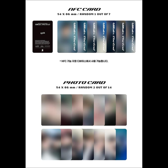 DRIPPIN Villain - Het Einde (POCA) 1e ALBUM POCA VER. white