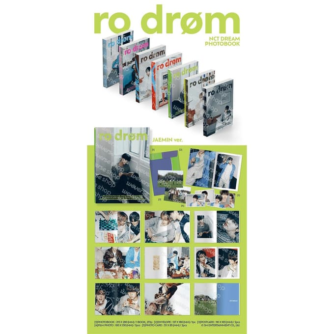 NCT DREAM - 2026 NCT DREAM [Ro droom] FOTOWERKBOEK (JAEMIN versie) JAEMIN ver. gray