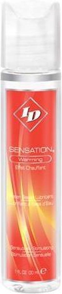 ID Sensation - Glijmiddel op Waterbasis - Verwarmend effect - 30 ml