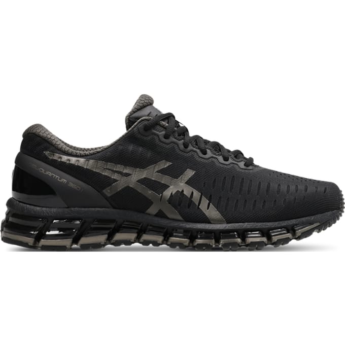 Asics QUANTUM Sneakers Heren - Zwart - Maat 43.5 - Mesh/Synthetisch