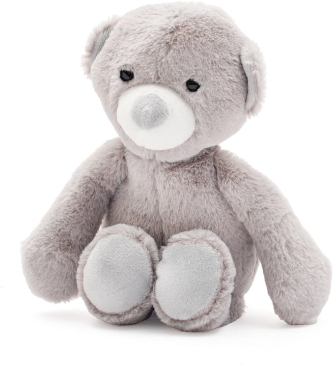 Baby Mix Pluchen Teddybeer 20cm Grijs - Knuffelbeer