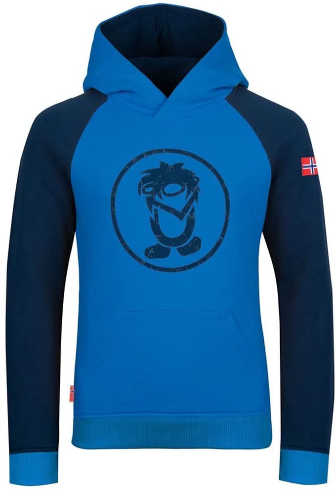 Trollkids Stavanger Hoodie Blauw 176 cm Kinderen