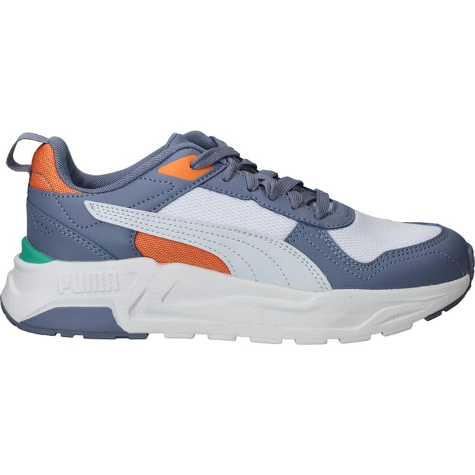 PUMA Unisex Trinity 2 Lt Junior White-silver Mist-gray Sky Taglia: 38 | Scarpe Sportive Outlet | kids | Bianco