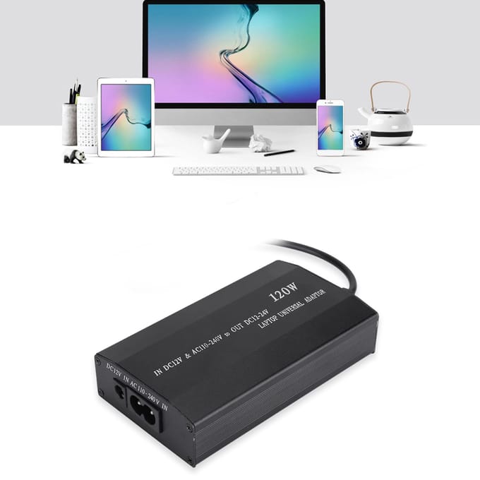 90W Universele Notebook Voedingsadapter voor Thuis- en Autogebruik met 34 DC-connectoren US PLUG