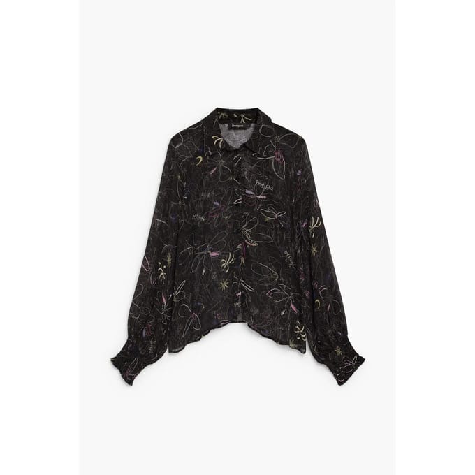 Vrouwenblouse Desigual Damasco