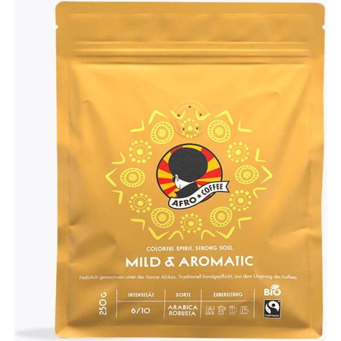 Afro Coffee Mild & Aromatic Bio 250g