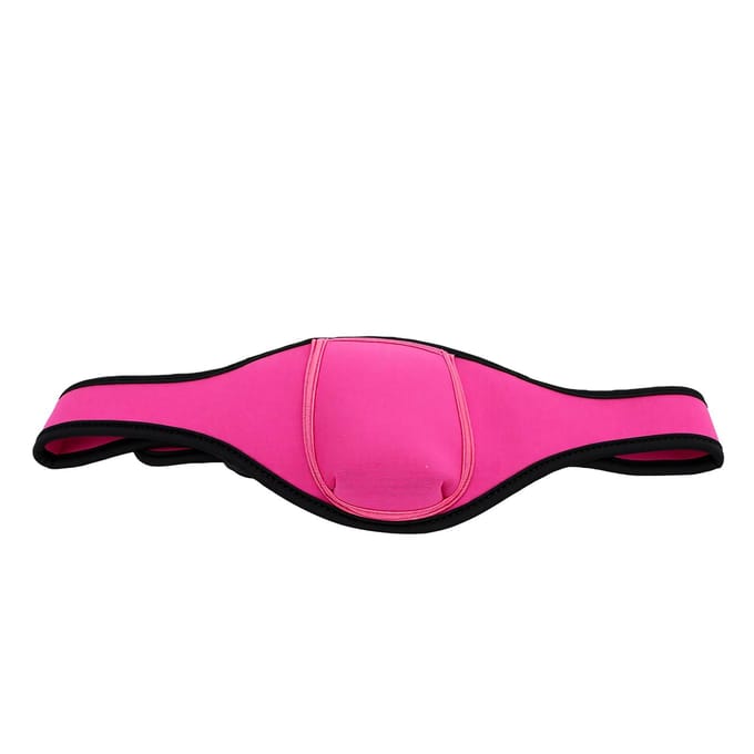 Microfoon Riem Verstelbare Microfoonhouder Pak Drager Pouch Microfoon Tailleband Tas voor Fitness Instructeur Theater pink