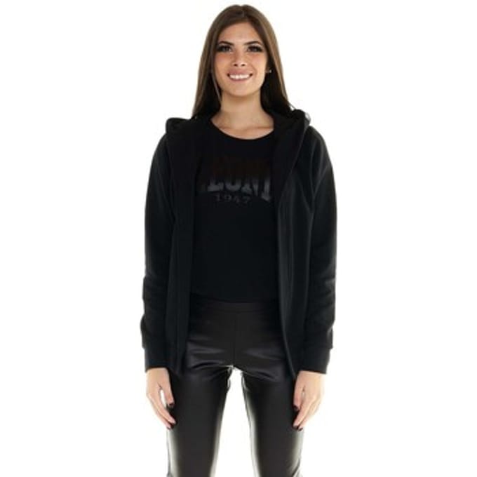 Capuchon sweaters Leone 1947 Woman Hoody Blackout