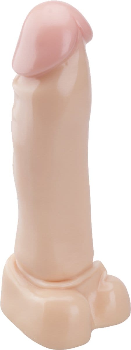 Being Fetish - PVC Dildo - 25 cm – Lichte huidskleur