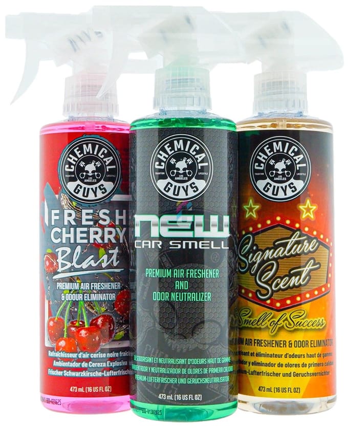 Chemical Guys Auto Luchtverfrisser Set - 3x 473ml