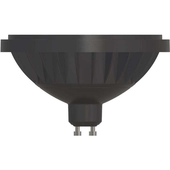 Arcchio LED-reflectorlamp GU10 ES111, 12 W, zwart, 3.000 K, dimbaar