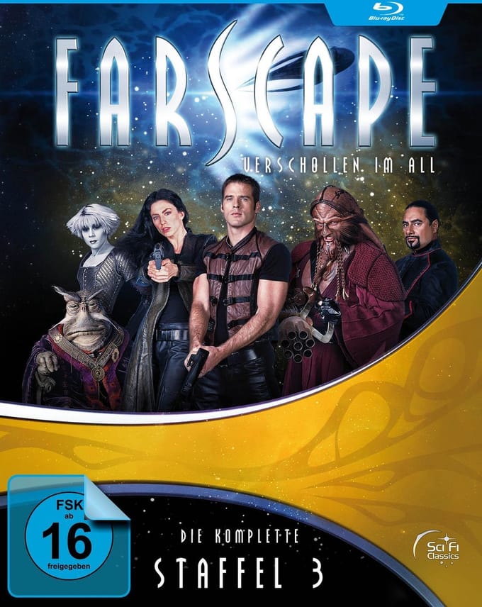 Alive AG Farscape - Verschollen im All: Staffel 3 Blu-ray Duits, Engels