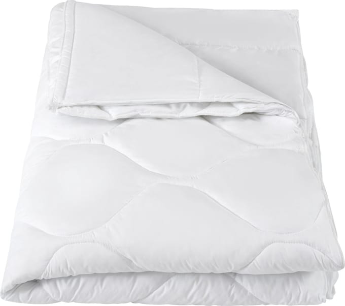 Mistral Home - DEKBED - synthetisch - 140 x 200 cm - eenpersoons - effen kleur - wit