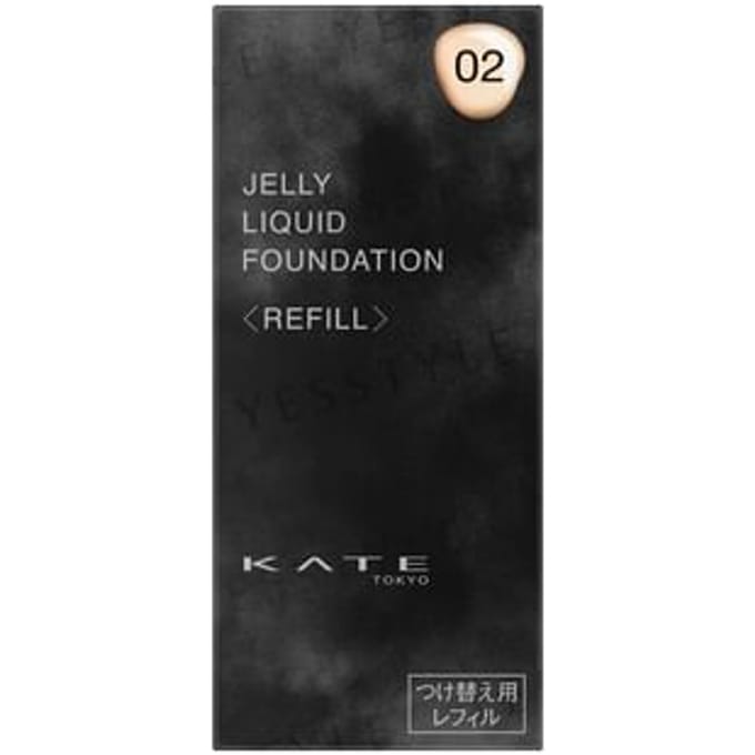Kanebo - Kate Jelly Liquid Foundation SPF 30 PA++ 02 Refill 25ml