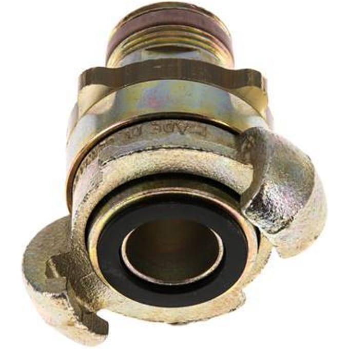 Gietijzer DN 17 DIN 3238 compressor klauwkoppeling - CL42-17-M-IN-SE-034