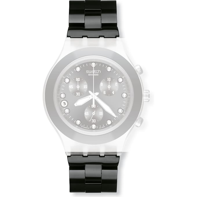 Swatch Mixed Materials - Diaphane - SVA/SVB/SVC/SVD ASVCK4035AG SVCK4035AG Full Blooded Night Horlogeband