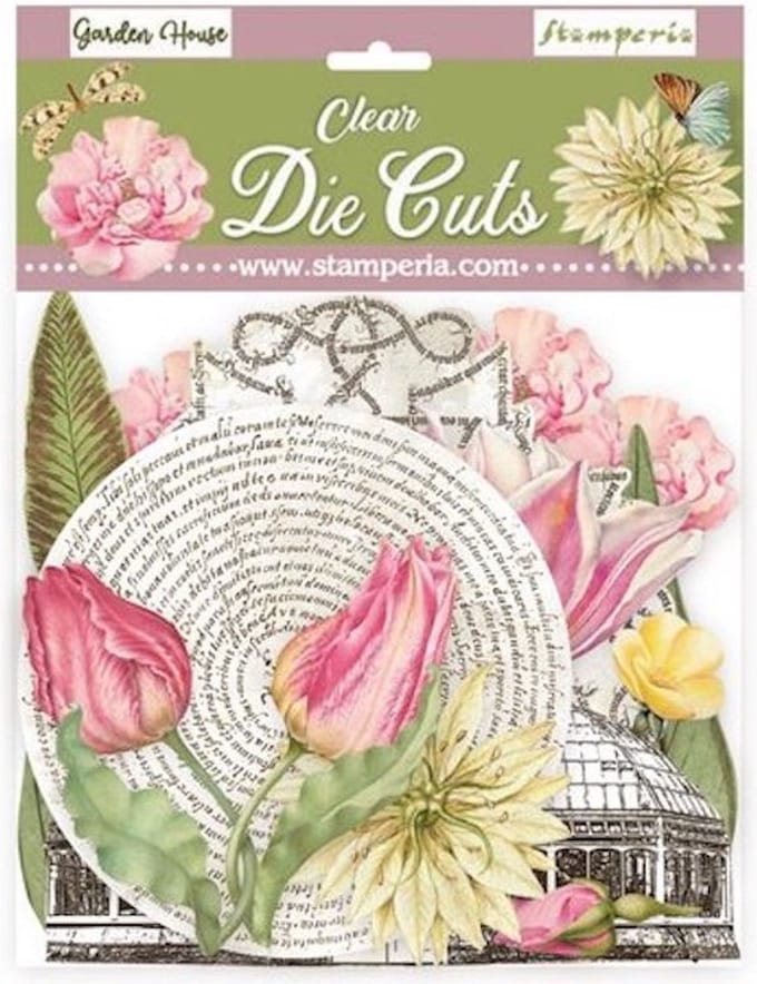 Stamperia - Romantic Garden House Clear Die Cuts (DFLDCP25)