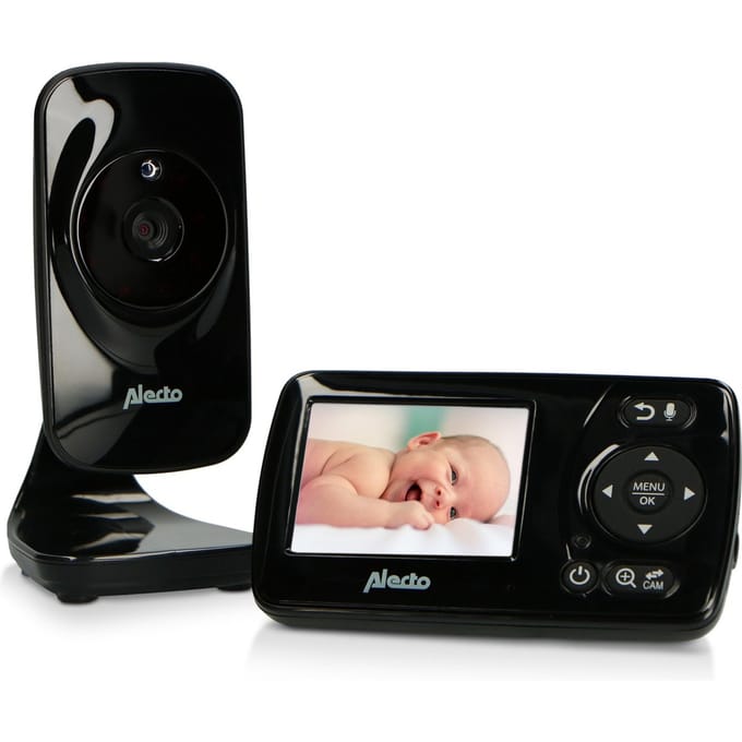 Alecto DVM71BK - Babyfoon met camera - Temperatuurweergave - Zwart