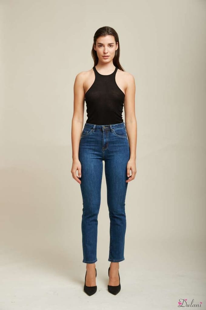 Broek Toxik3 hoge taille slim fit lucy