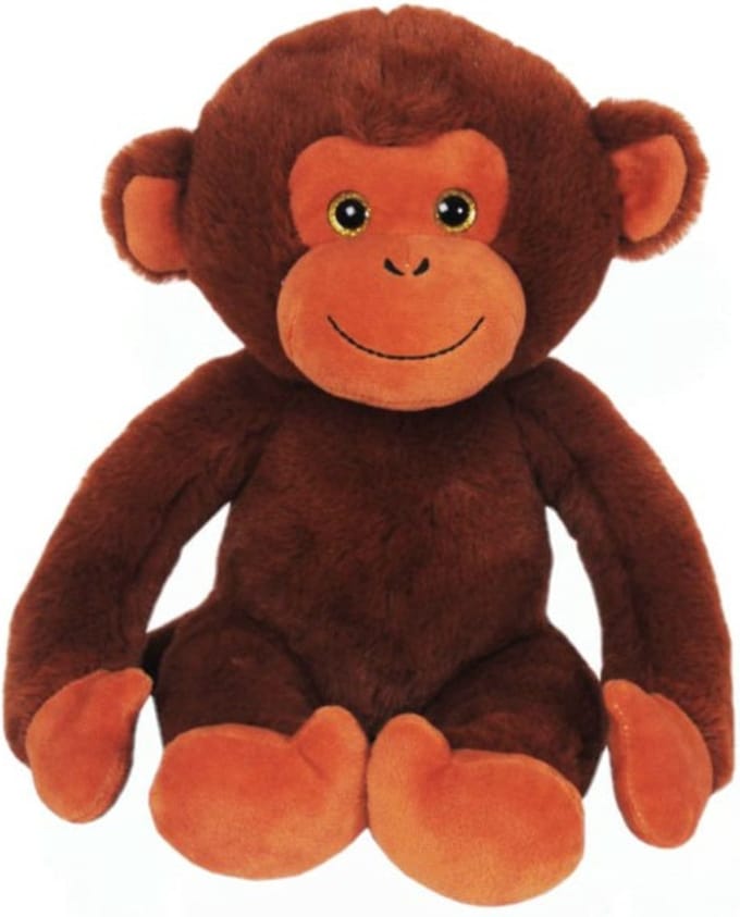 Sandy Knuffel - Chimpansee - apen knuffels - pluche - 23 cm