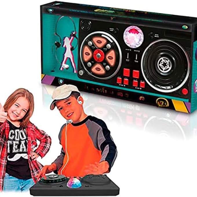 MMP® DJ Set Kinderen - DJ Set - Zwart - 53cm x 8cm x 26cm