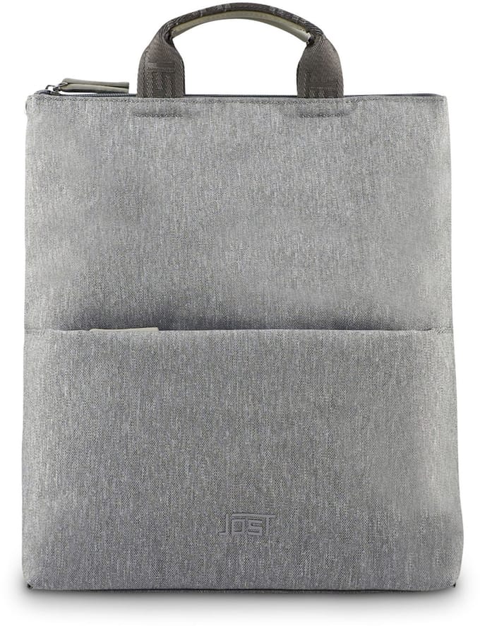 JOST schoudertas vrije tijd rugzak Bergen Shoulderbag Light Grey Lichtgrijs