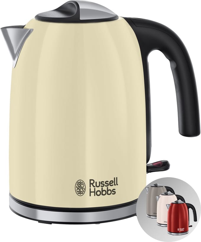Russell Hobbs Colours Plus+ 20415-70 - 1.7L Waterkoker - Creme
