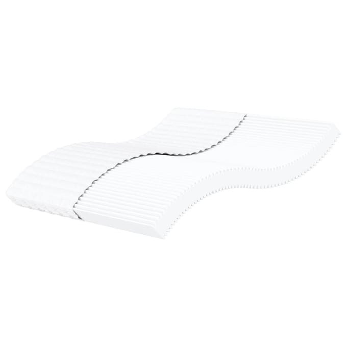 vidaXL - Schuimmatras - hardheid - H2 - H3 - 200x200 - cm - wit