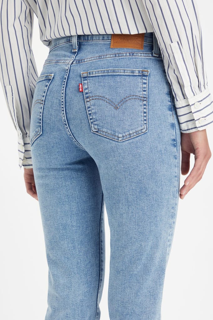 Levi's 724 High Rise Straight Middle Course Taglia: W26L30 | Jeans Slim Fit Outlet | Donna