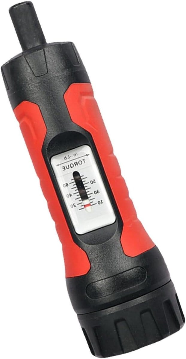 Koppel Schroevendraaier - Verstelbare Tool - Precisie Reparatie - Stalen Constructie - 10-65 inlb - Grijs