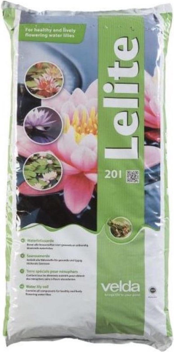 Velda Waterlelieaarde Lelite 20 Liter Bruin