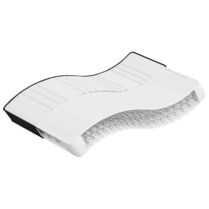 vidaXL - Binnenveringmatras - middelhard - 100x200 - cm