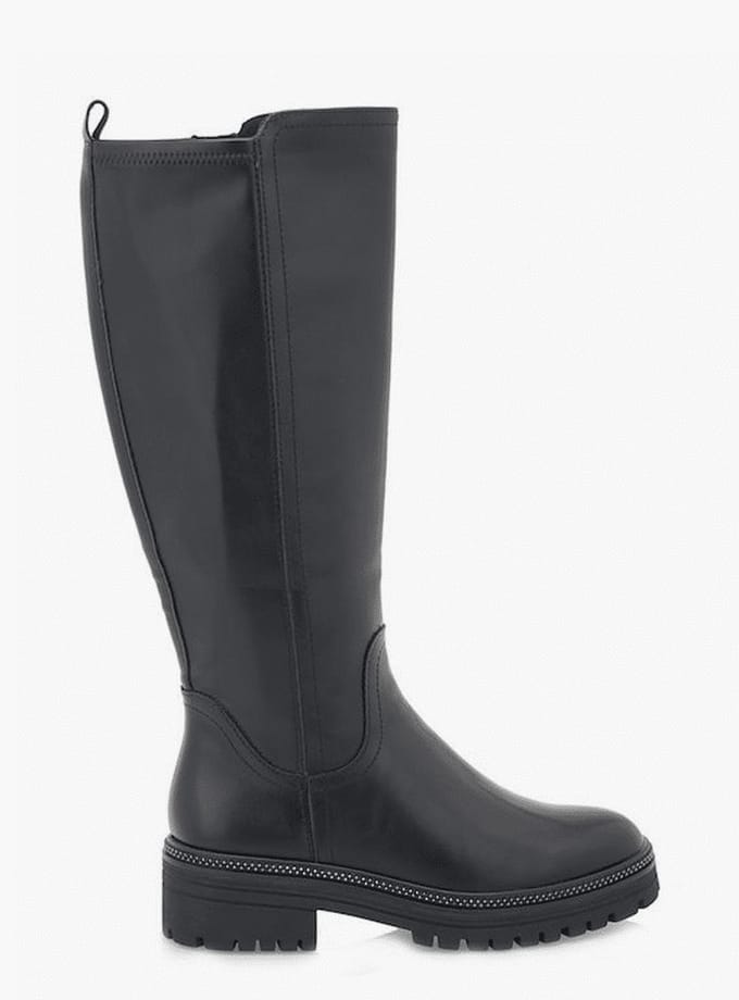 Marco Tozzi Dames Laarzen 2-25602-43 001 F-breedte Maat: 40 EU