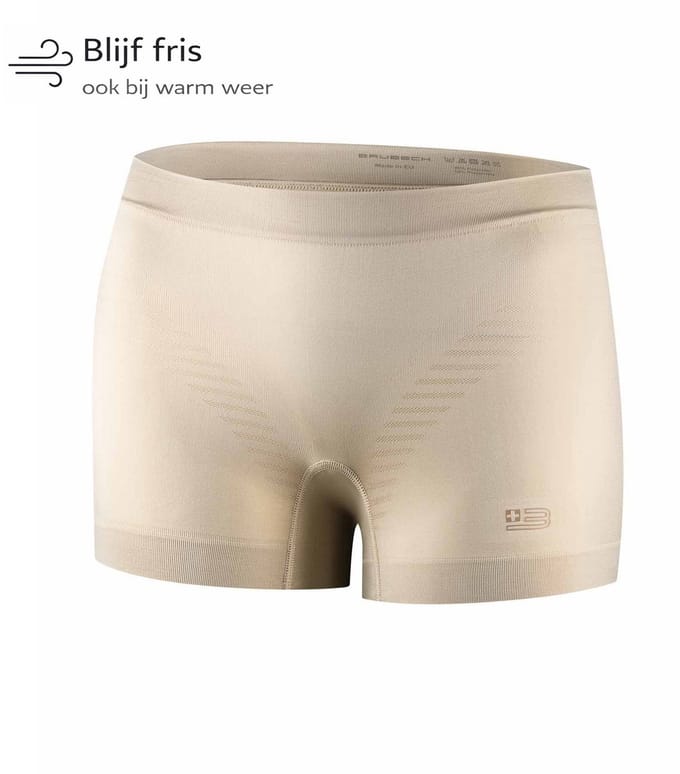 Brubeck B-LIGHT Dames Sportondergoed – Naadloze Boxer – Hardlopen, Wandelen en Reizen