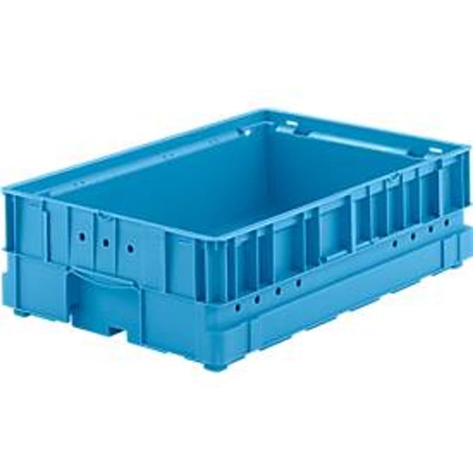 Eurobak C-KLT 6417, polypropeen, B 600 x D 400 mm, tot 50 kg, lichtblauw