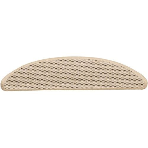 vidaXL - Trapmatten - zelfklevend - Sisal-Look - 30 - st - 56x17x3 - cm - Berber