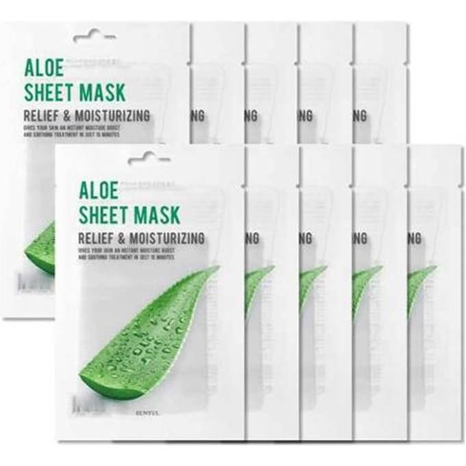 [EUNYUL] Purity Aloë Sheet Masker 22ml*10st white