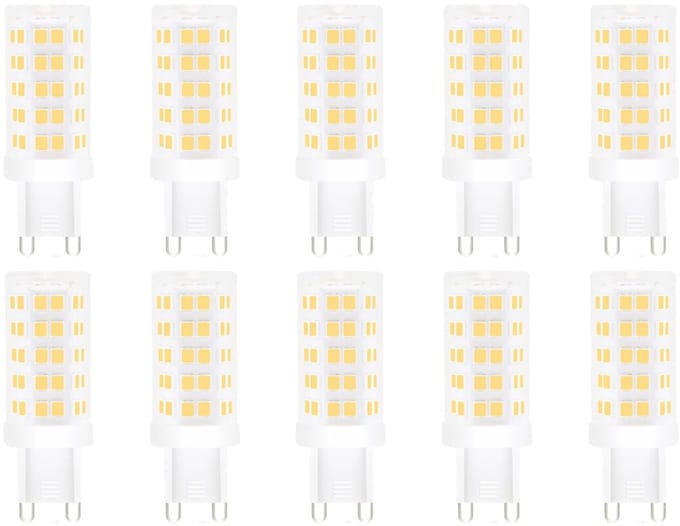 Modee LED Lamp G9 - 4.3W 2700K 450 LM 230V - LED Lamp insteek - Warm Wit - 10 stuks