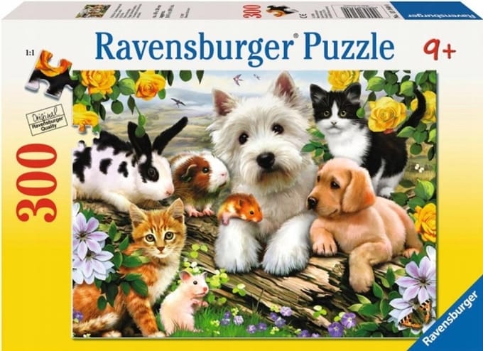 Ravensburger XXL Puzzel 300 Stukjes - Vrolijke Dieren