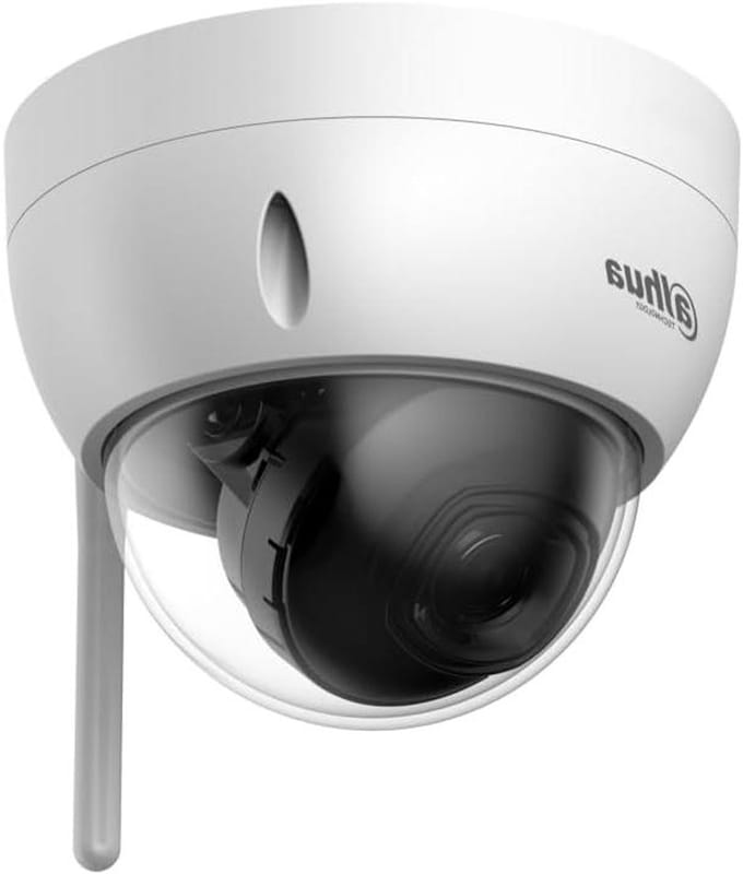 Dome IP Camera - Wifi Camera Beveiliging - Huis Beveiligen - Vandaalbestendig IK10 - 2.8 mm lens - Wit