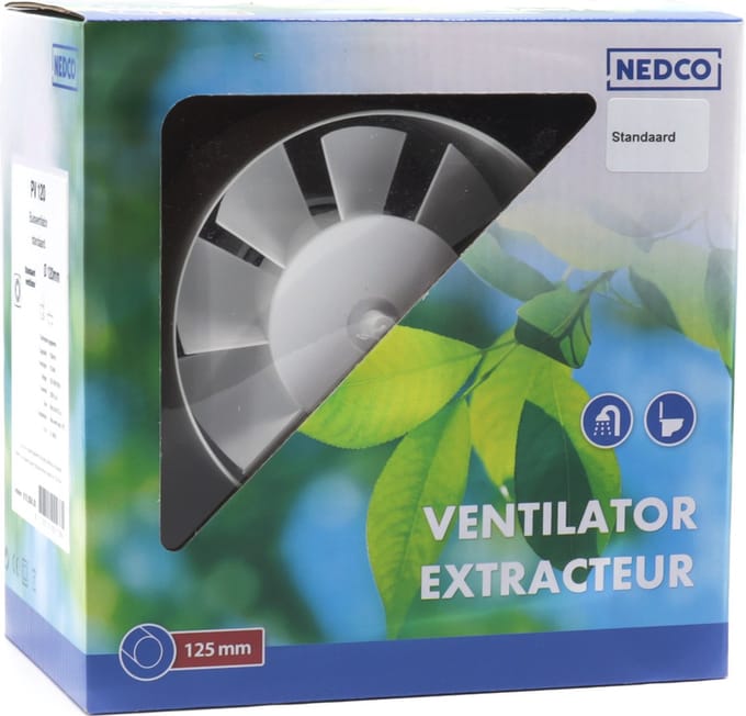 Buisventilator PV 120 wit