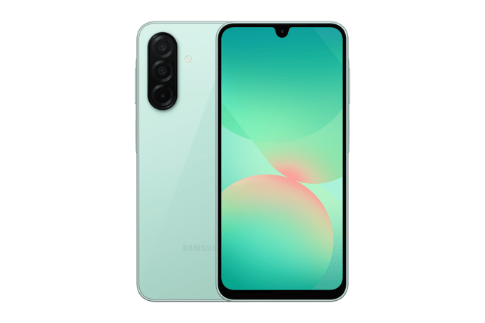 Samsung A26 Smartphone 6,7 inch 128GB Mint groen