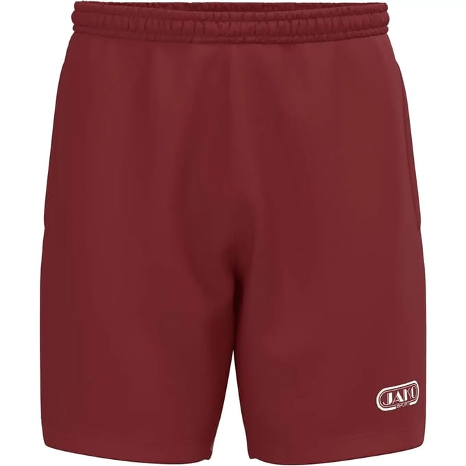 Jako Wardrobe Short Heren - Robijnrood | Maat: M